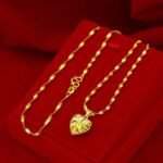 Heart Shaped Memorial Necklace - Image 4